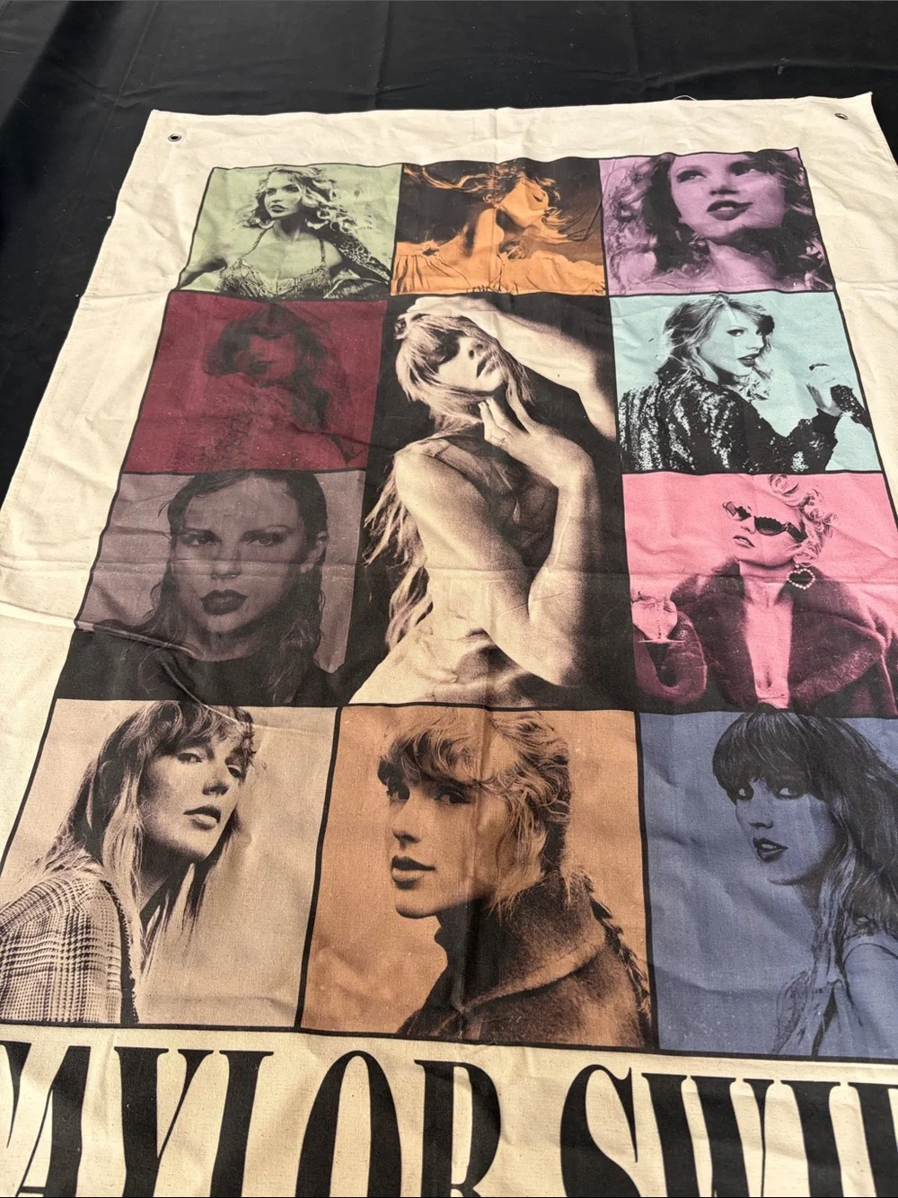 Taylor Swift The Eras Tour Wall Banner Tapestry Large Graphic Flag Concert Merch